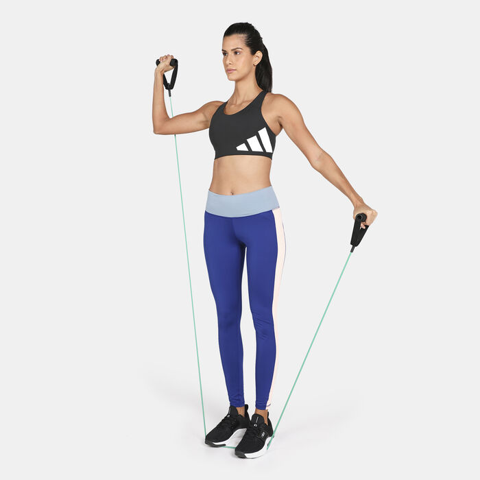 adidas Women's Ultimate Sports Bra Black image number 2