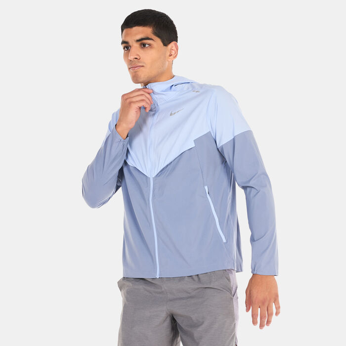 Nike Men's Windrunner Running Jacket Blue image number 0