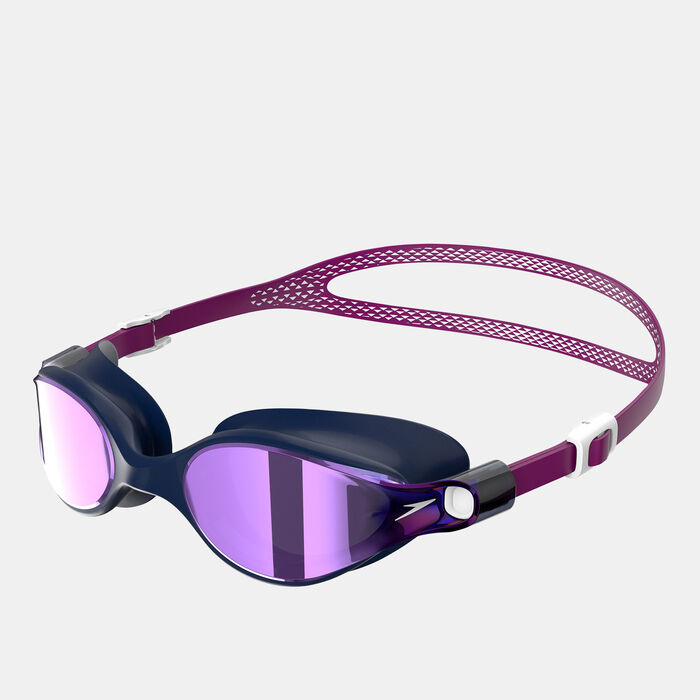 Speedo Women's Virtue Mirror Swimming Goggles Purple image number 0