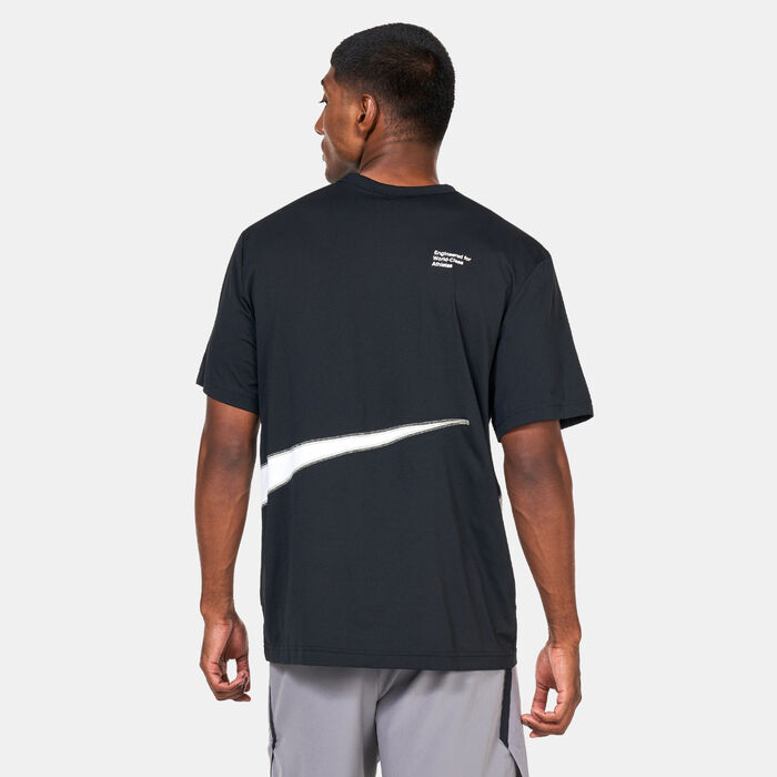 Nike Men’s Dri-FIT UV Hyverse Energy Training T-Shirt Black Nike Men’s Dri-FIT UV Hyverse Energy Training T-Shirt Black image number 1