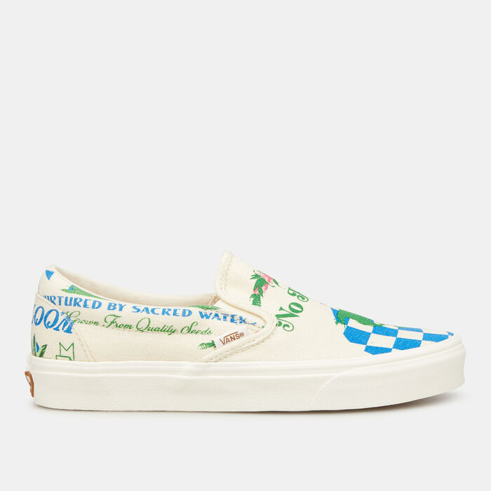 Vans Women's Eco Theory Classic Slip-On Shoe Beige Vans Women's Eco Theory Classic Slip-On Shoe Beige image number 0