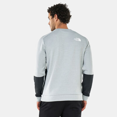 The North Face Men's MA Crew Fleece Sweatshirt Grey The North Face Men's MA Crew Fleece Sweatshirt Grey
