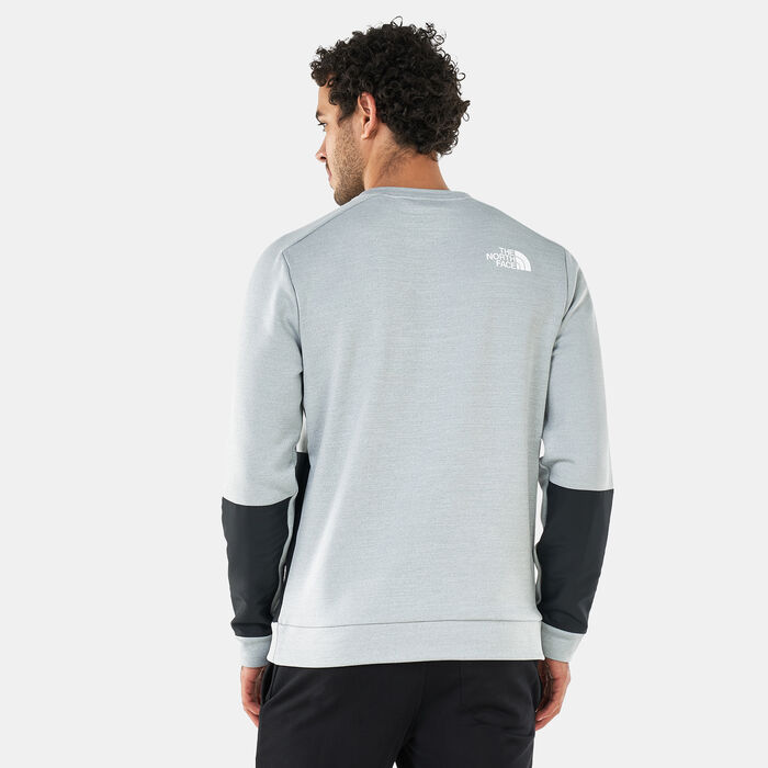 The North Face Men's MA Crew Fleece Sweatshirt Grey The North Face Men's MA Crew Fleece Sweatshirt Grey image number 1