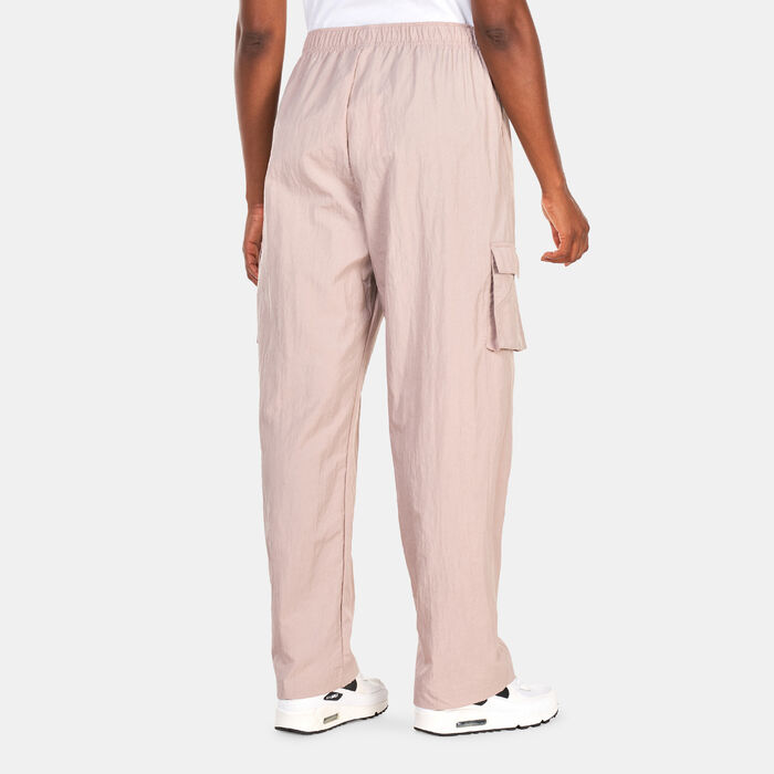 Nike Women's Sportswear Essential High-Rise Cargo Trousers Beige image number 1