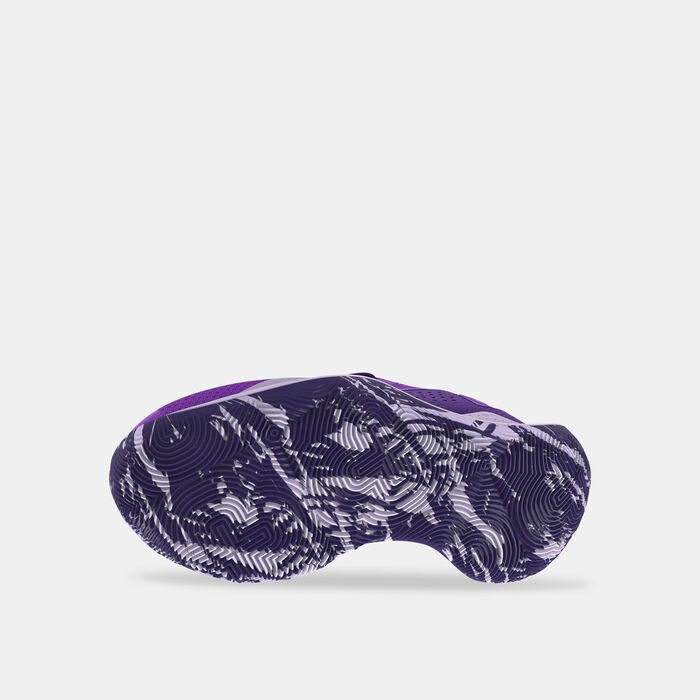 Under Armour Kids' UA Jet 23 Basketball Shoes Purple Under Armour Kids' UA Jet 23 Basketball Shoes Purple image number 3
