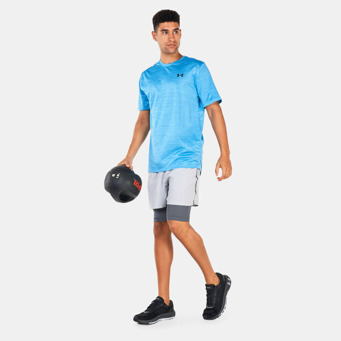 Under Armour Men's UA Training Vent 2.0 T-Shirt Blue Under Armour Men's UA Training Vent 2.0 T-Shirt Blue image number 2