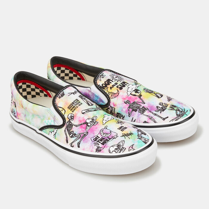 Vans Men's Shroom Doom Skate Slip-On Unisex Shoe Multi Vans Men's Shroom Doom Skate Slip-On Unisex Shoe Multi image number 1