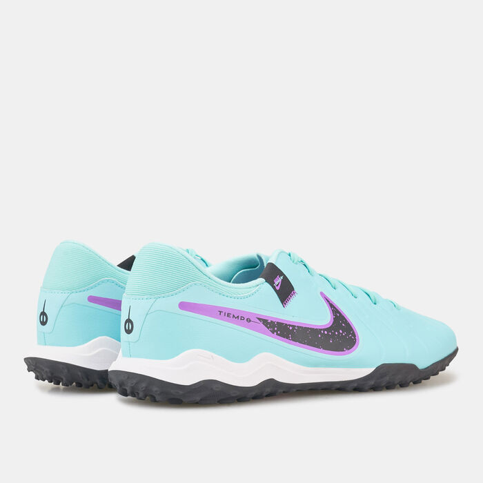 Nike Men's Tiempo Legend 10 Academy Turf Ground Football Shoe Green image number 2