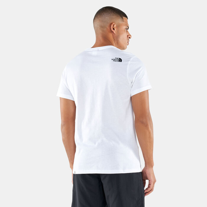 The North Face Men's Open Gate T-Shirt White The North Face Men's Open Gate T-Shirt White image number 1