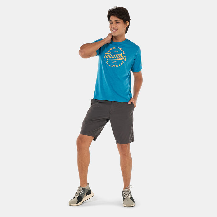 Columbia Men's Bluff Mesa™ II Graphic T-Shirt Blue Columbia Men's Bluff Mesa™ II Graphic T-Shirt Blue image number 2