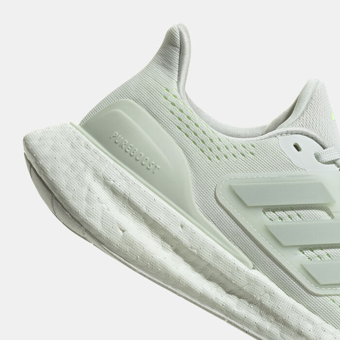 adidas Women's Pureboost 23 Running Shoes Green adidas Women's Pureboost 23 Running Shoes Green image number 4