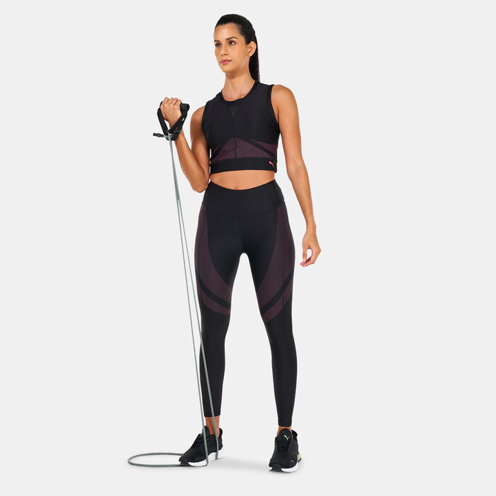PUMA Women's Eversculpt Training Leggings Black image number 2