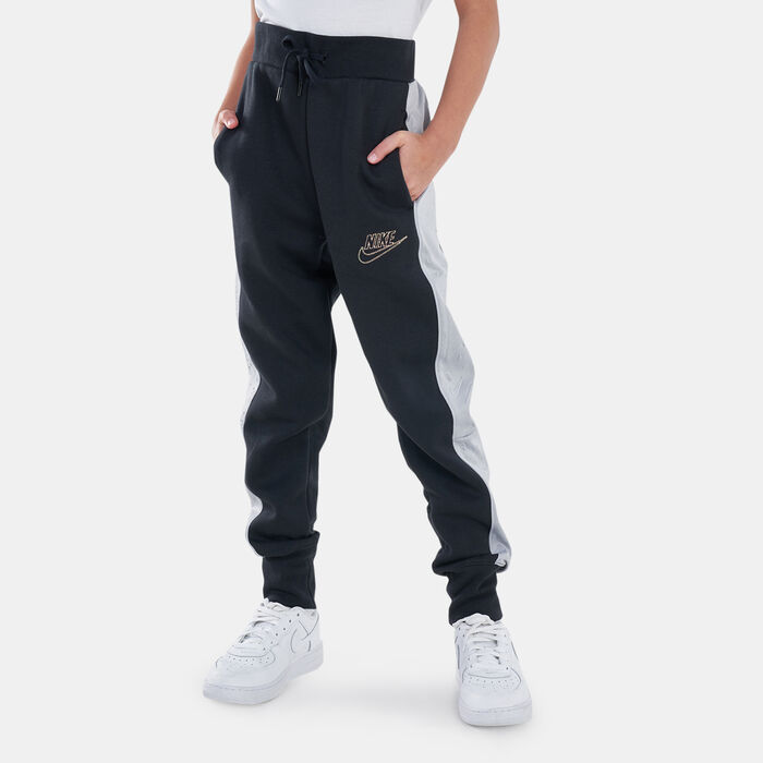 Nike Kids' Sportswear Icon Clash Fleece Sweatpants Black image number 0