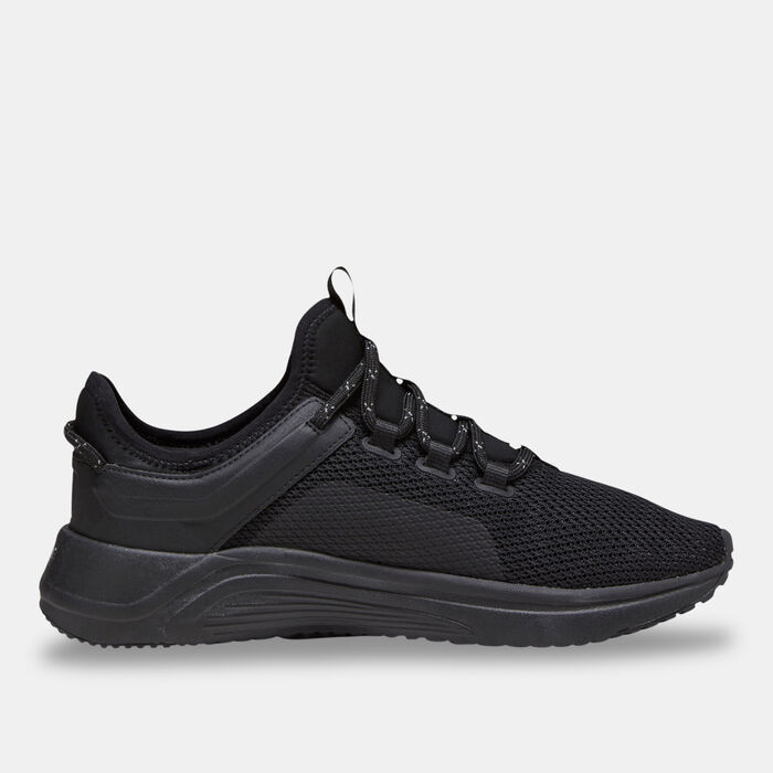 PUMA Men's Softride Astro Slip-On Running Shoes Black PUMA Men's Softride Astro Slip-On Running Shoes Black image number 2
