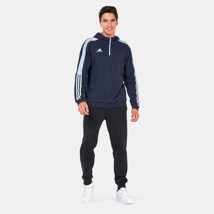 adidas Men's Tiro Hoodie Blue adidas Men's Tiro Hoodie Blue image number 2