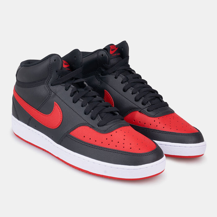 Nike Men's Court Vision Mid Shoe Black Nike Men's Court Vision Mid Shoe Black image number 1
