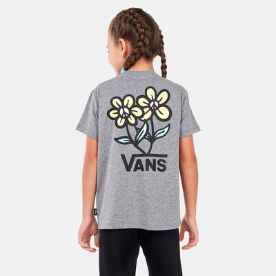 Vans Kids' Ground Level Crew T-Shirt Grey