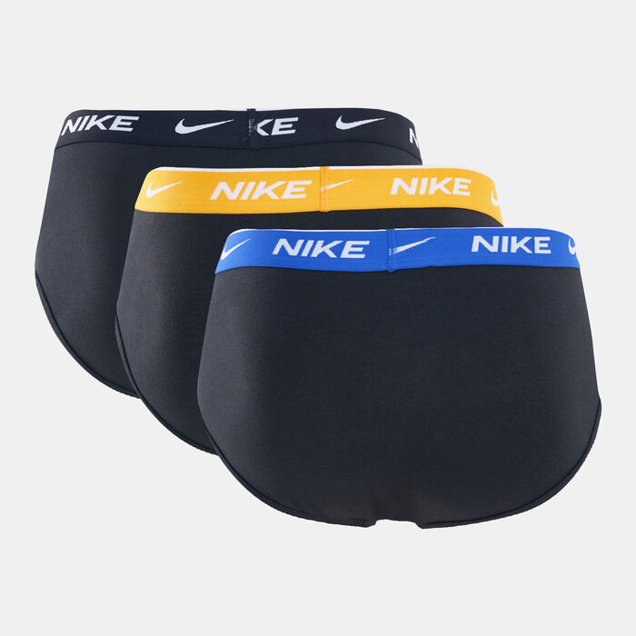 Nike Men's Briefs (3 Pack) Black Nike Men's Briefs (3 Pack) Black image number 1