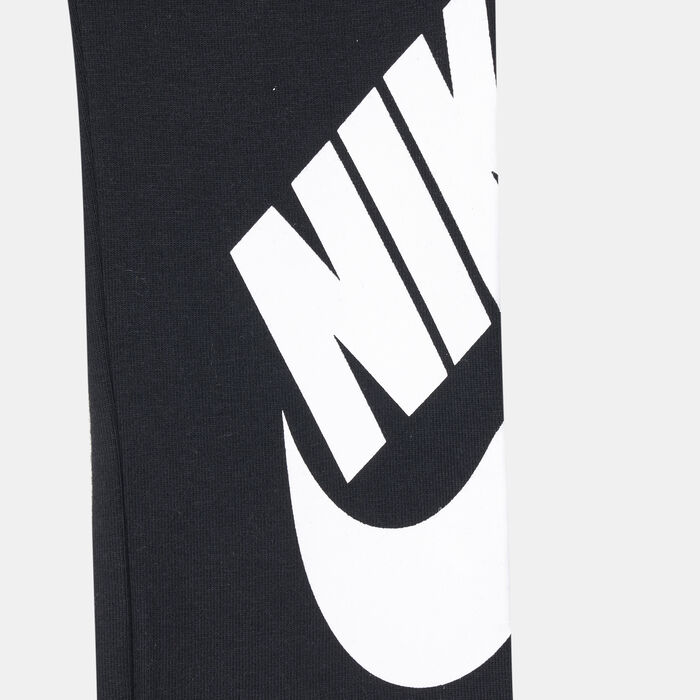 Nike Kids' Sportswear Leg A See Logo Leggings (Younger Kids) Black image number 2
