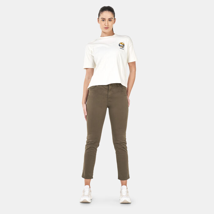 Timberland Women's Timberfresh Graphic T-Shirt White Timberland Women's Timberfresh Graphic T-Shirt White image number 2