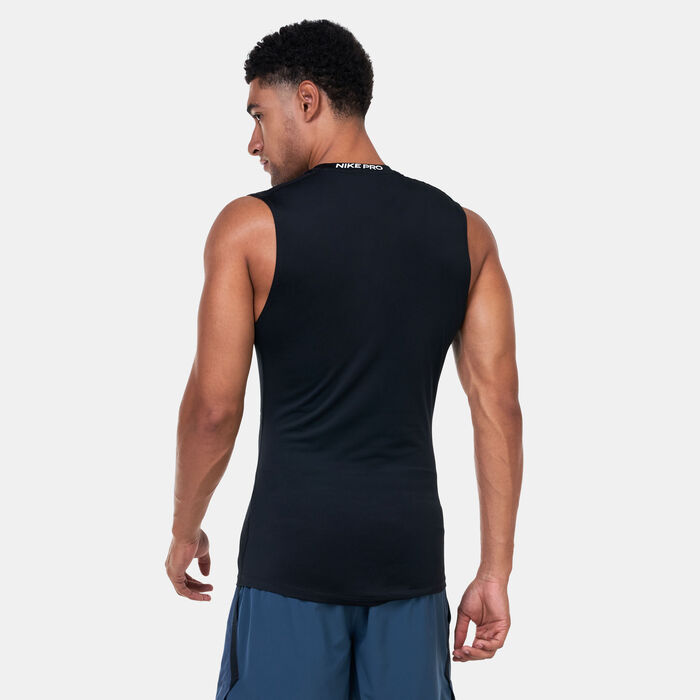 Nike Men's Pro Dri-FIT Fitness Top Black image number 1