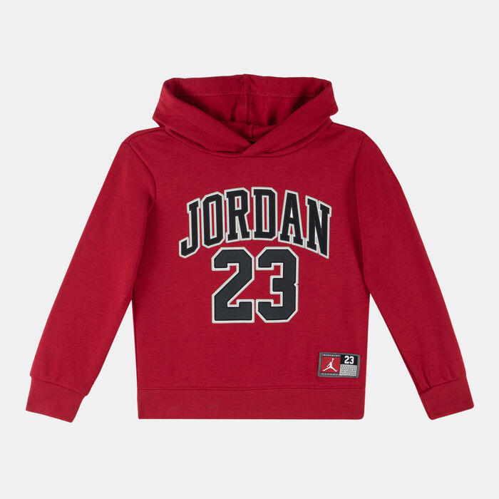 Jordan Kids' Jersey Pack Hoodie and Sweatpants Set Red image number 1