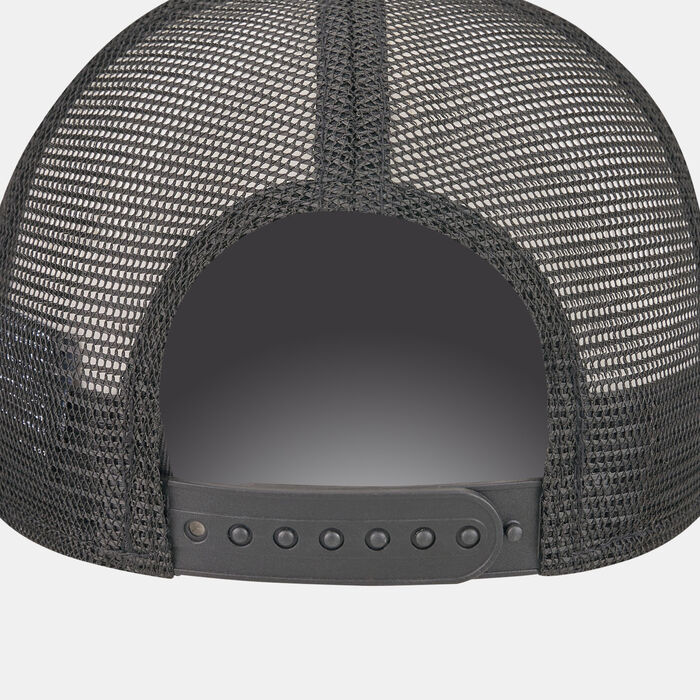 New Era Men's Chicago White Sox Tonal Mesh A-Frame Trucker Cap Black New Era Men's Chicago White Sox Tonal Mesh A-Frame Trucker Cap Black image number 1
