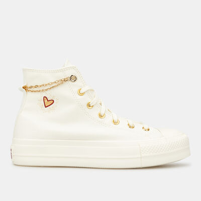 Converse Chuck Taylor All Star Gold Chain Unisex Shoe Beige Converse Chuck Taylor All Star Gold Chain Unisex Shoe Beige