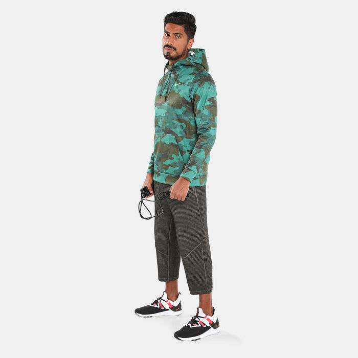 Nike Men's Therma-FIT Hoodie Green Nike Men's Therma-FIT Hoodie Green image number 2