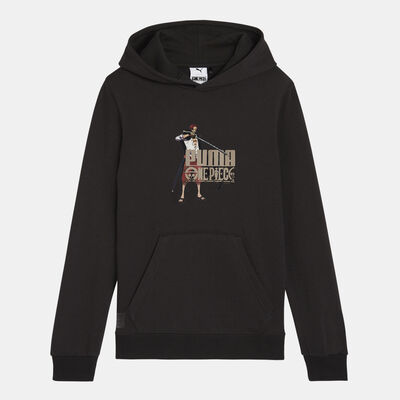 PUMA Kids' x One Piece Hoodie Black