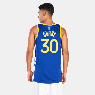 Nike Men’s Golden State Warriors Dri-FIT NBA Icon Edition Swingman Jersey - 2022/23 Blue