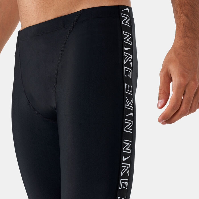 Nike Swim Men's Logo Tape Jammers yellow Nike Swim Men's Logo Tape Jammers yellow image number 2