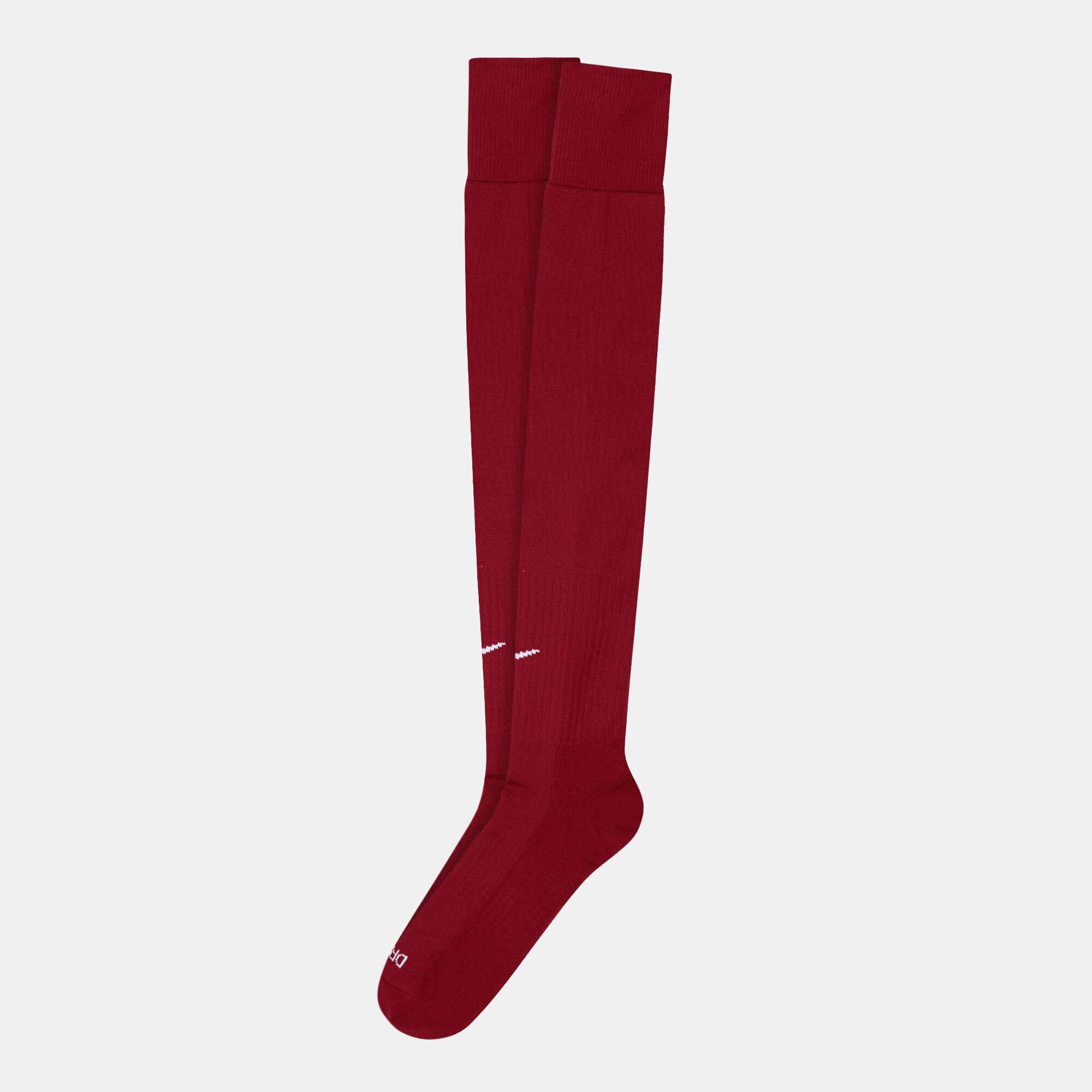Red nike football socks best sale