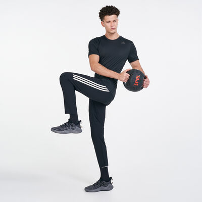 adidas Men's AEROREADY 3-Stripes Pants Black