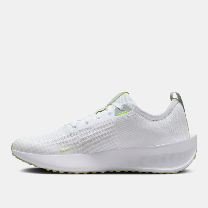 Nike Women's Interact Road Running Shoes White image number 2