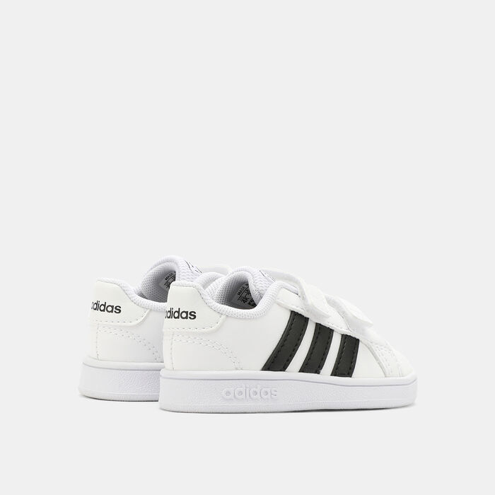 adidas Kids' Grand Court Shoe (Baby and Toddler) White adidas Kids' Grand Court Shoe (Baby and Toddler) White image number 4