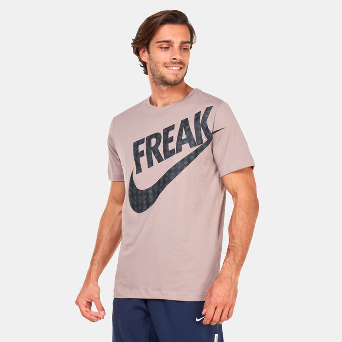 Nike Men's Giannis Dri-FIT T-Shirt Grey Nike Men's Giannis Dri-FIT T-Shirt Grey image number 0