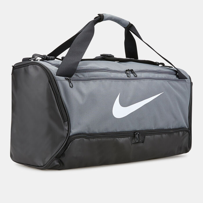 Nike Brasilia 9.5 Training Duffel Bag Grey Nike Brasilia 9.5 Training Duffel Bag Grey image number 2
