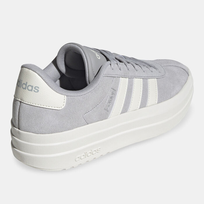 adidas Women's VL Court Bold Shoes Grey adidas Women's VL Court Bold Shoes Grey image number 2