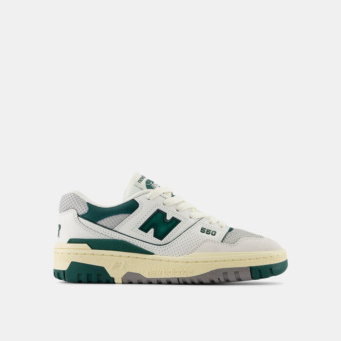New Balance Kids' BB550 Shoes Green image number 0