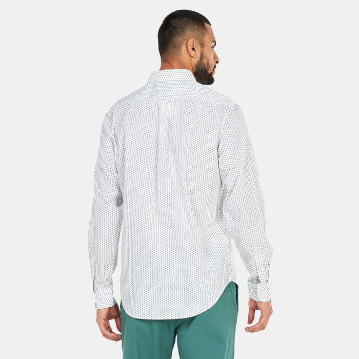 Timberland Men's Micro All Over Print Shirt White image number 1