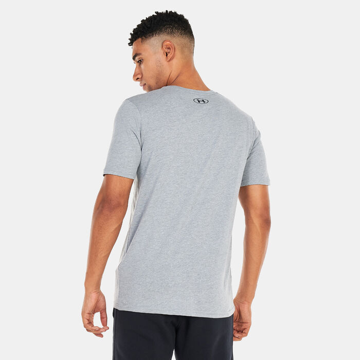 Under Armour Men's Sportstyle Left Chest Logo T-Shirt Grey Under Armour Men's Sportstyle Left Chest Logo T-Shirt Grey image number 1