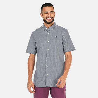 Timberland Men's Suncook River Poplin Shirt Grey