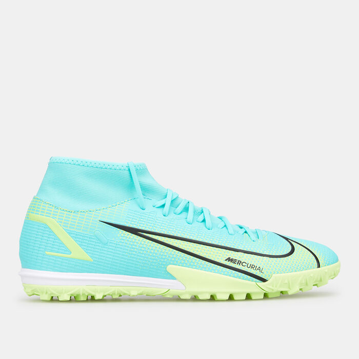 Nike Mercurial Superfly 8 Academy TF Turf Football Shoe Blue Nike Mercurial Superfly 8 Academy TF Turf Football Shoe Blue image number 0