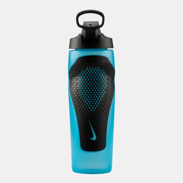Nike Refuel Water Bottle with Locking Lid (710 ml) Blue Nike Refuel Water Bottle with Locking Lid (710 ml) Blue image number 1