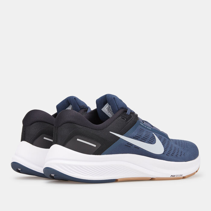 Nike Men's Air Zoom Structure 24 Running Shoe Blue Nike Men's Air Zoom Structure 24 Running Shoe Blue image number 2