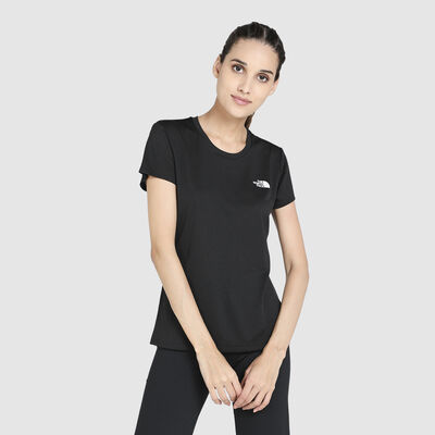 The North Face Women's Reaxion Ampere T-Shirt Black The North Face Women's Reaxion Ampere T-Shirt Black