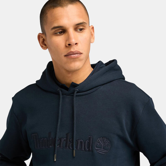 Timberland Men's Embroidery Tonal Hoodie Blue image number 3
