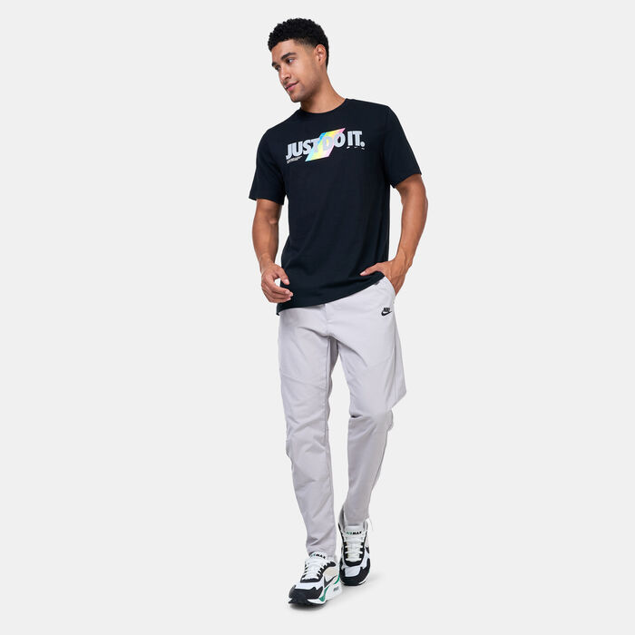 Nike Men's Sportswear Just Do It T-Shirt Black Nike Men's Sportswear Just Do It T-Shirt Black image number 2