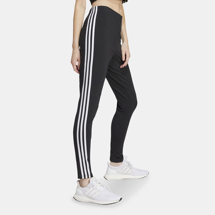 adidas Women's Future Icons 3-Stripes Leggings Black adidas Women's Future Icons 3-Stripes Leggings Black image number 2